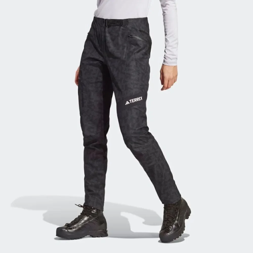 Hiking pants Terrex black gray rain snow ready size XLT